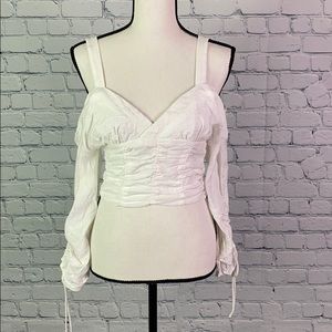 Skylar Rose White Top Size Small
